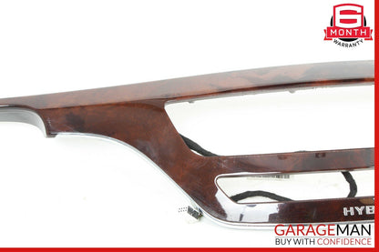 10-13 Mercedes W221 S400 Hybrid Center Dashboard Dash Trim Molding Panel Wood