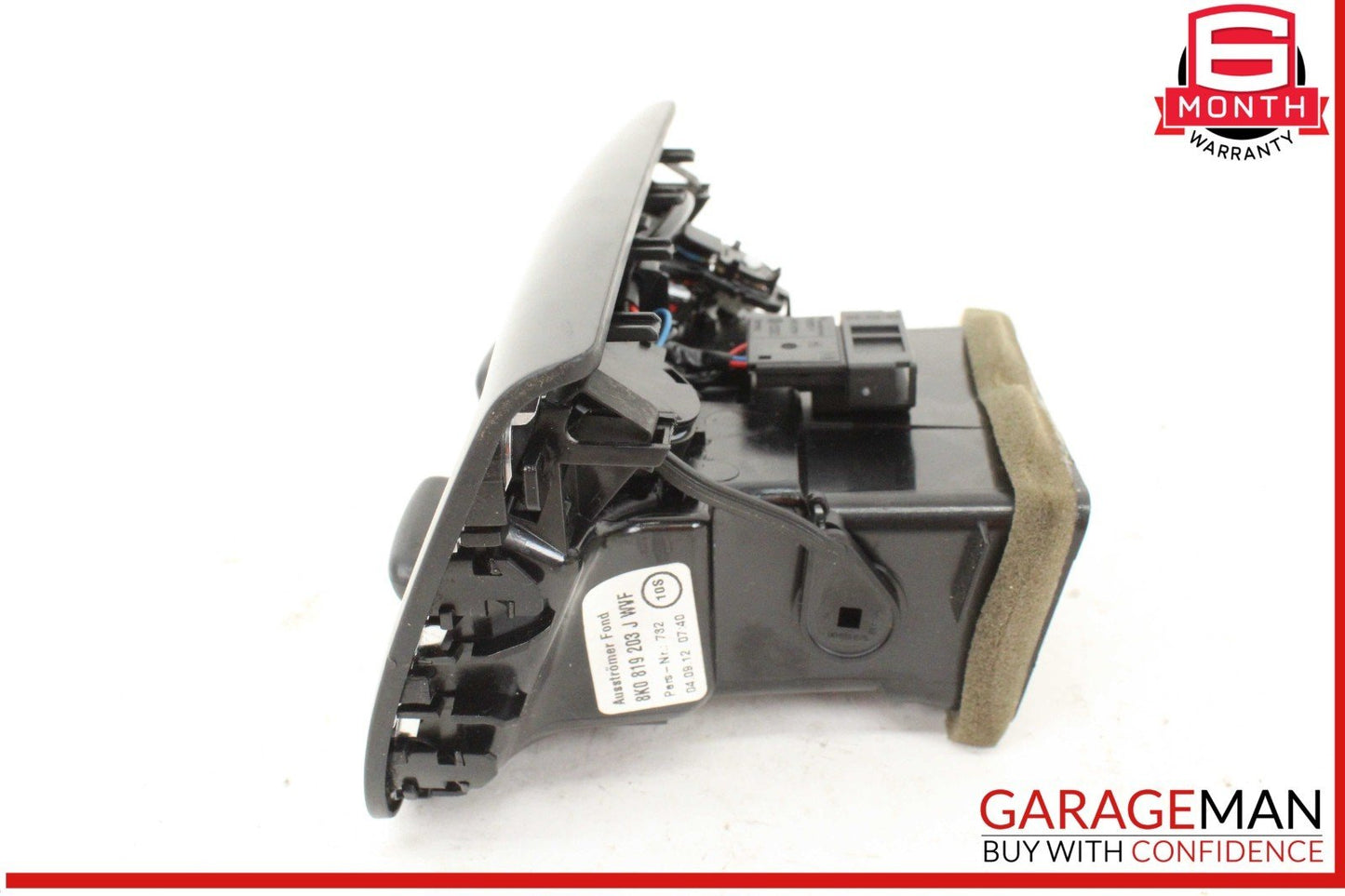 13-17 Audi A4 A5 Q5 SQ5 Rear Center Console Heater AC A/C Air Vent 8K0819203 OEM