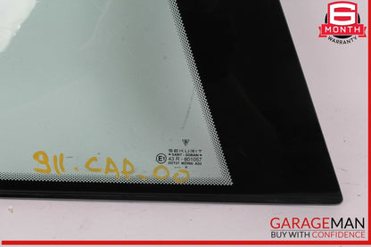99-05 Porsche 911 996 Carrera Rear Right Passenger Side Quarter Window Glass OEM