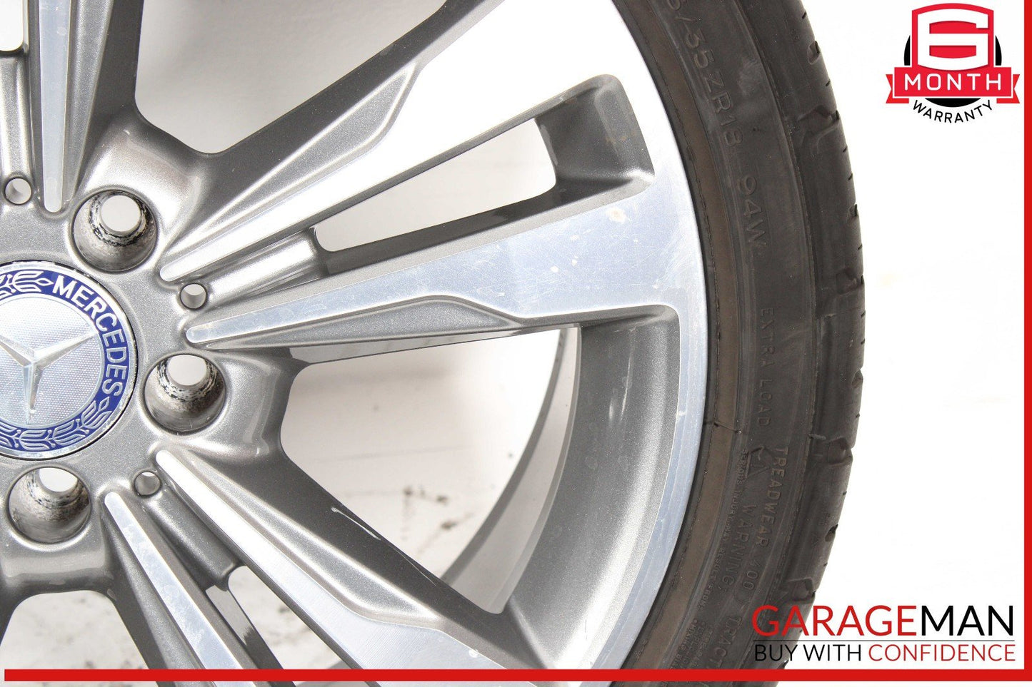 14-17 Mercedes W207 E350 E550 Rear Wheel Tire Rim 8.5 x 18 OEM