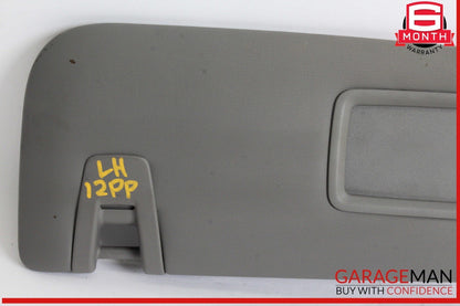 10-16 Porsche Panamera 970 Front Left Driver Side Sunvisor Sun Visor Gray OEM