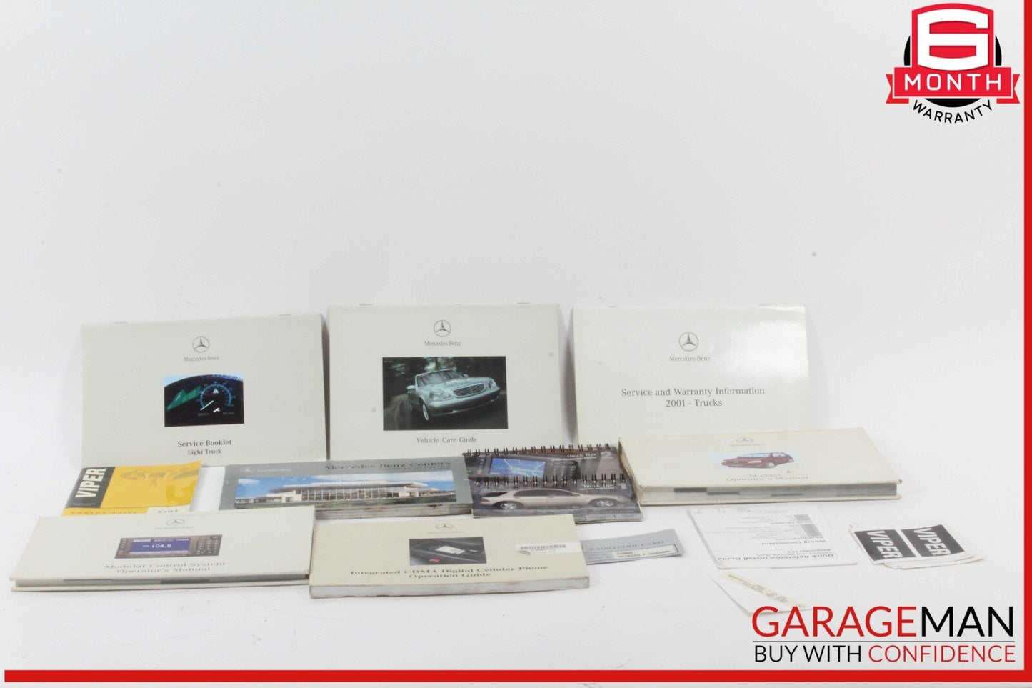 98-05 Mercedes W163 ML430 ML320 Operator's Owner Manual Guide Book Case Assembly