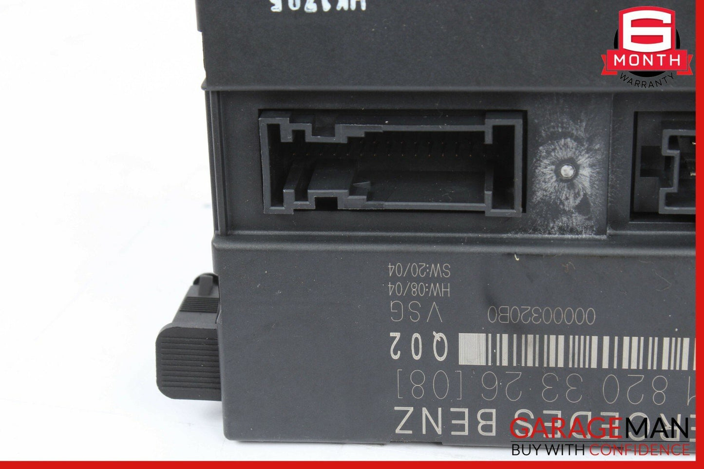 05-11 Mercedes R171 SLK280 SLK55 AMG Convertible Top Roof Control Module Unit