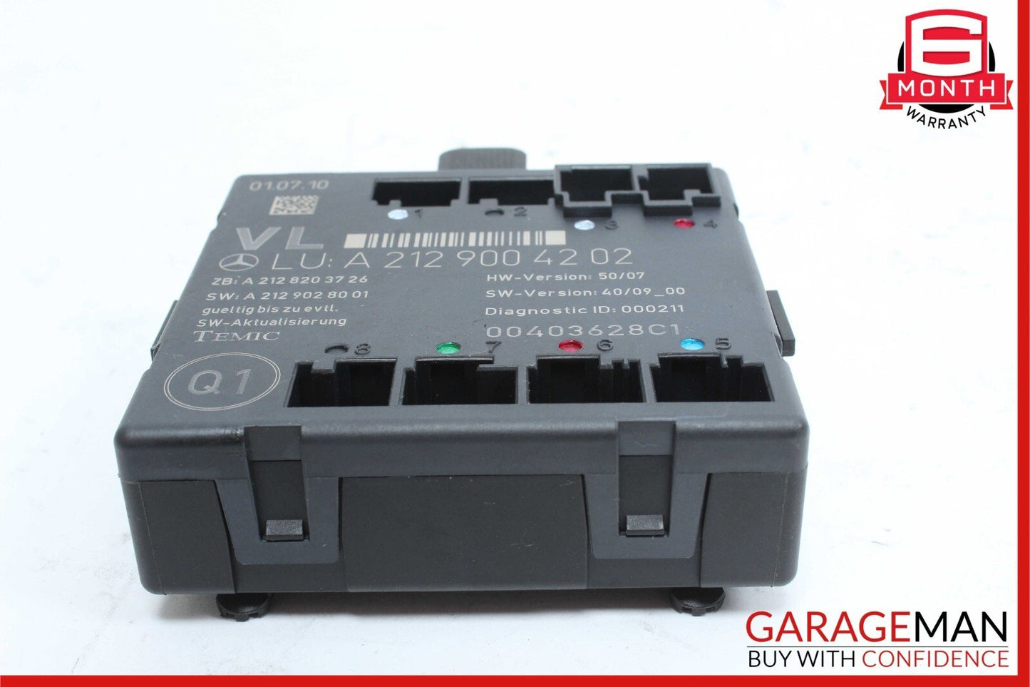 08-18 Mercedes E550 E350 CLS400 Front Left Driver Side Door Control Module Unit