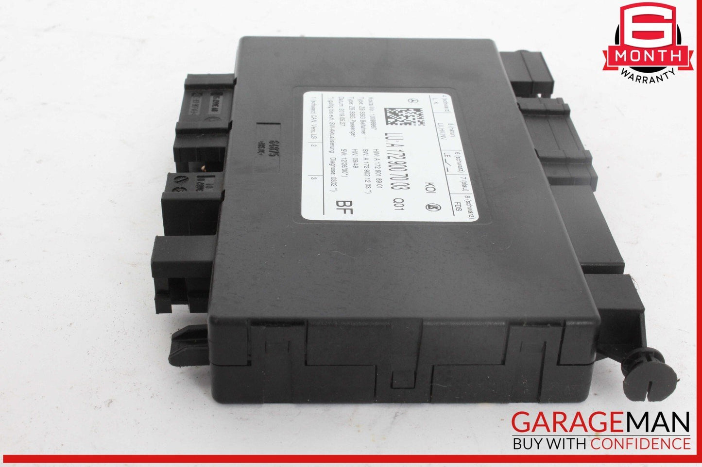 08-20 Mercedes R172 SLC43 AMG C300 Front Right Side Seat Control Module Unit
