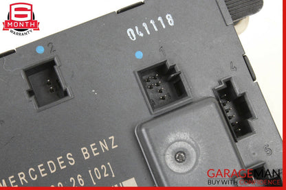 06-11 Mercedes W219 CLS500 CLS63 Rear Left Door Control Module 2198200226 OEM