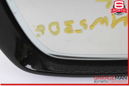 17-20 BMW 530E Front Left Driver Side Exterior Rear View Mirror White OEM
