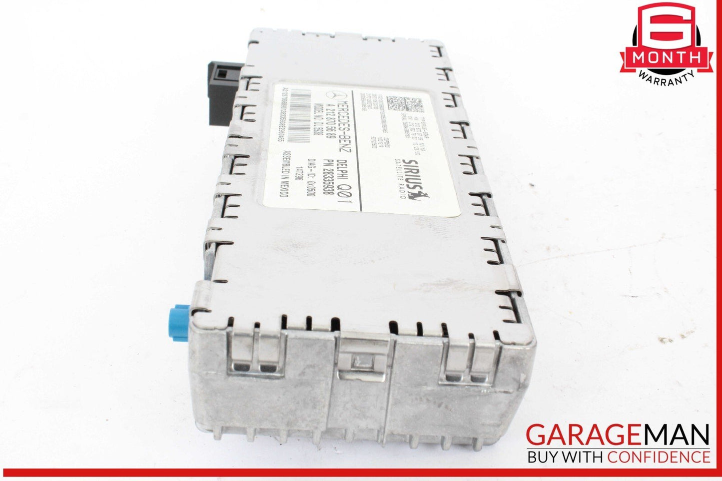 10-17 Mercedes X166 GL450 E350 Sirius Satellite Radio Receiver Module Unit OEM