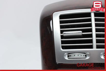 07-13 Mercedes W221 S550 Center Console AC A/C Air Vent Trim Rear OEM