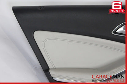14-18 Mercedes W117 CLA250 Rear Left Interior Door Trim Panel Cover Assy Gray
