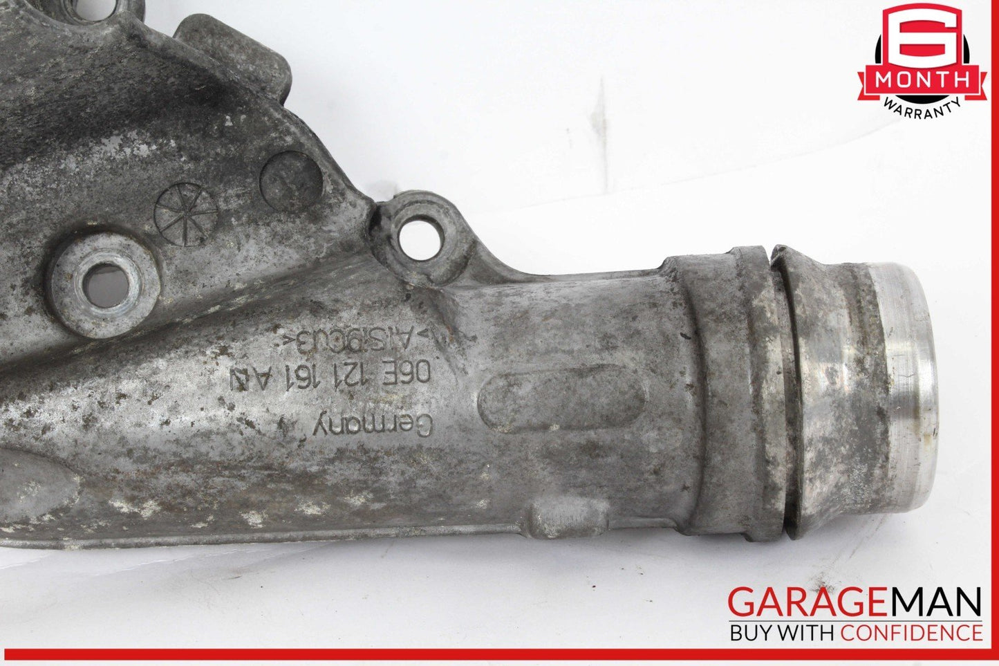 10-16 Audi S4 Engine Coolant Flange Housing 06E121161AN OEM