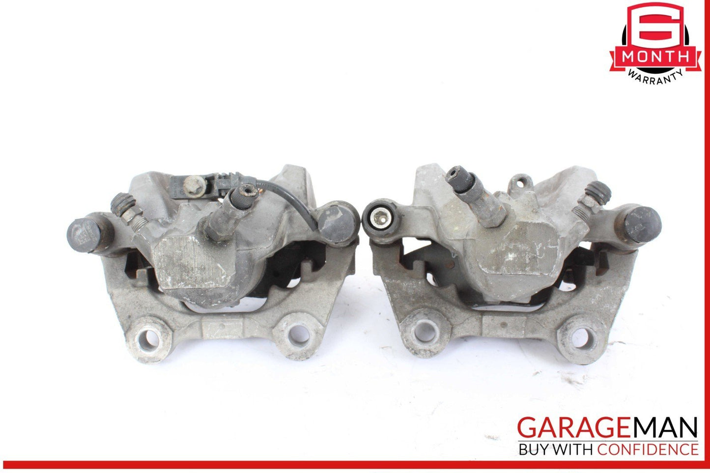 08-17 Mercedes W204 C250 C350 Rear Left & Right Brake Calipers Set of 2 Pc OEM