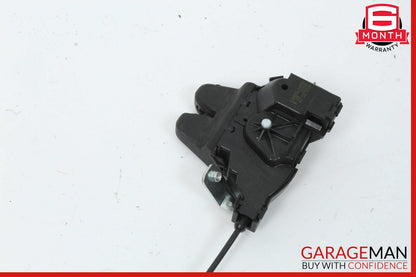 08-17 Mercedes W204 C300 Trunk Lid Latch Lock Actuator w/ Cylinder Mechanism OEM