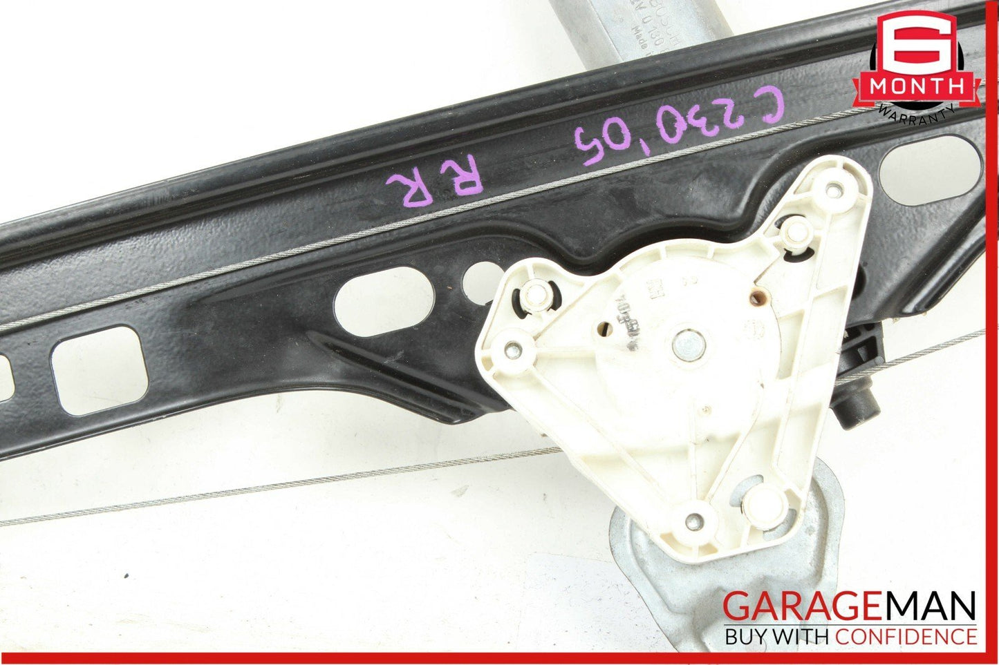 01-07 Mercedes W203 C230 Rear Right Passenger Side Door Window Regulator Motor