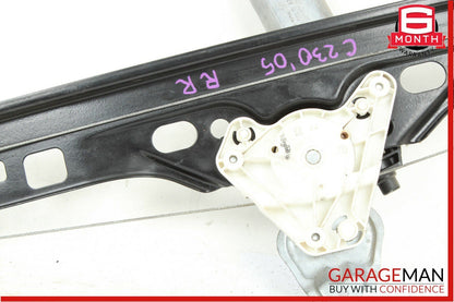 01-07 Mercedes W203 C230 Rear Right Passenger Side Door Window Regulator Motor