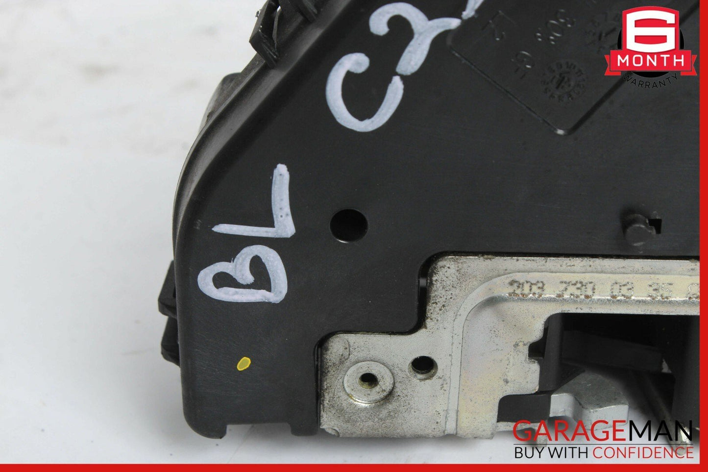 01-07 Mercedes W203 C230 C55 AMG Rear Left Side Door Lock Latch Actuator