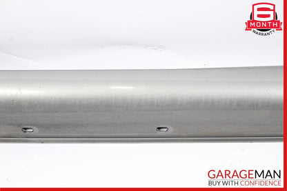10-16 Mercedes W212 E350 Sport Left Side Skirt Rocker Panel Palladium Silver