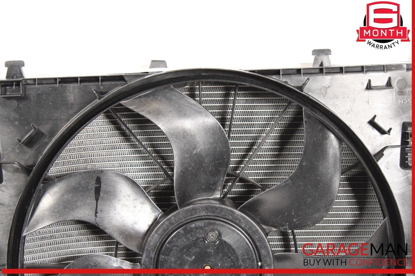 15-23 Mercedes W205 C300 Engine Motor Cooling Radiator A/C Condenser Assembly