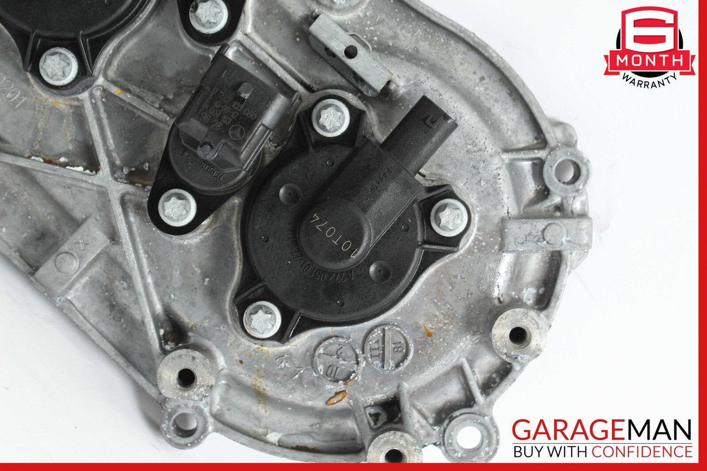Mercedes R171 SLK300 E350 Front Left Side Engine Timing Chain Cover Plate OEM
