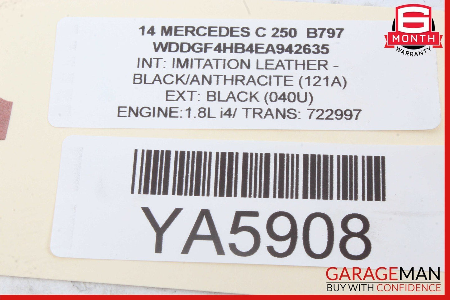 08-18 Mercedes W204 C250 CLS500 E63 AMG Front Right Side Door Control Module OEM