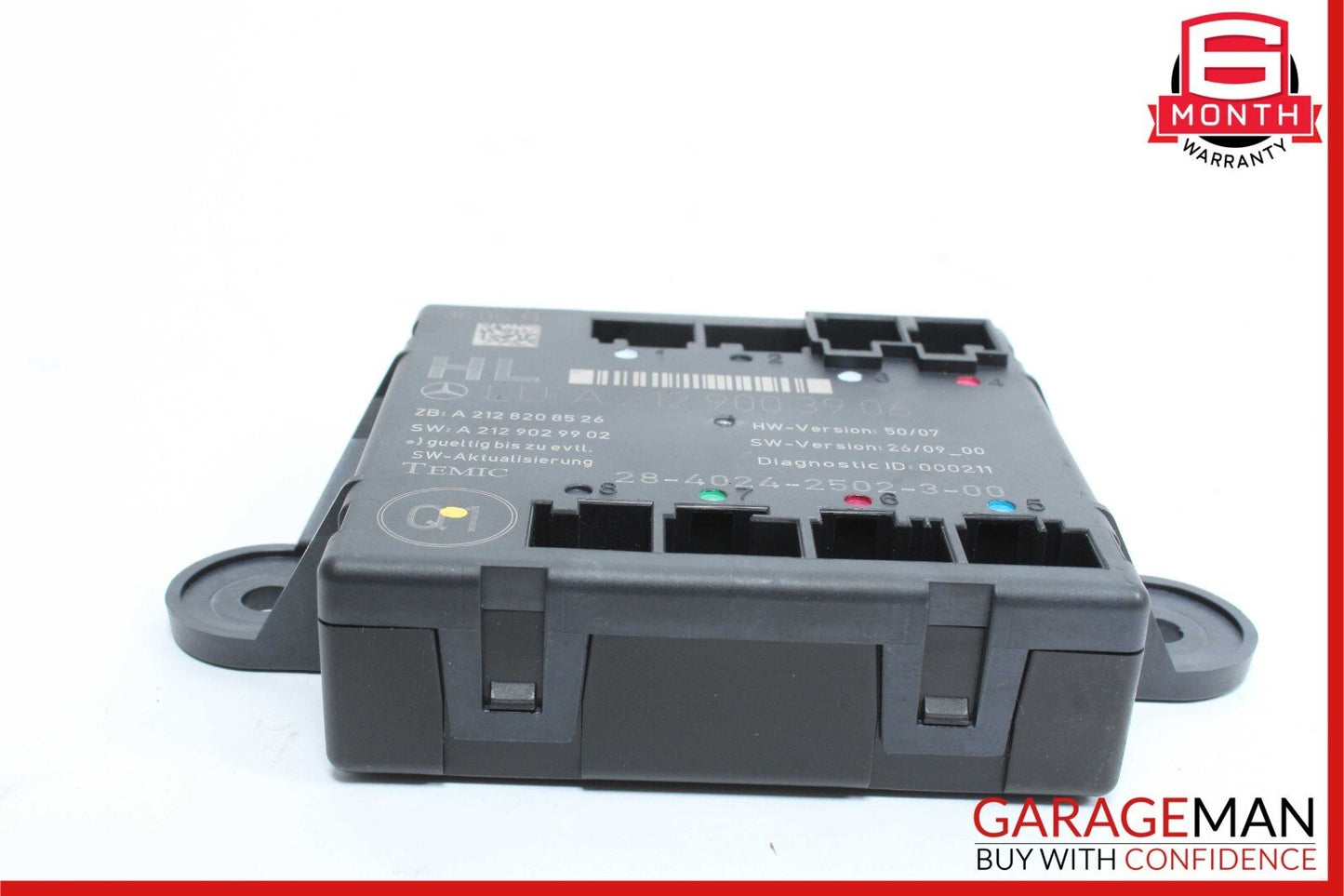 08-18 Mercedes C350 GLK350 E350 CLS550 Rear Left Side Door Control Module Unit