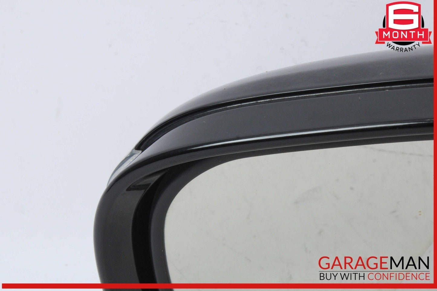 00-03 Mercedes W210 E320 Front Left Driver Side Rear View Mirror Black OEM