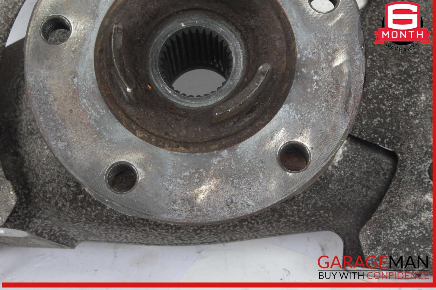 11-18 Porsche Cayenne 958 Front Left Driver Side Spindle Knuckle Hub Bearing OEM