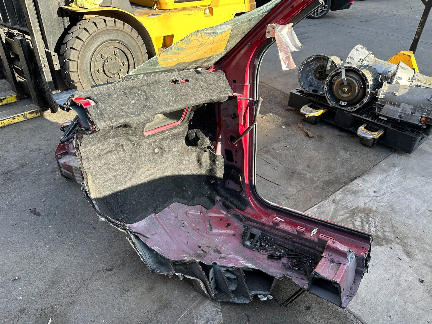 15-18 Porsche Macan 95B Front Right Side Exterior Body Apron Beam Frame Cut OEM