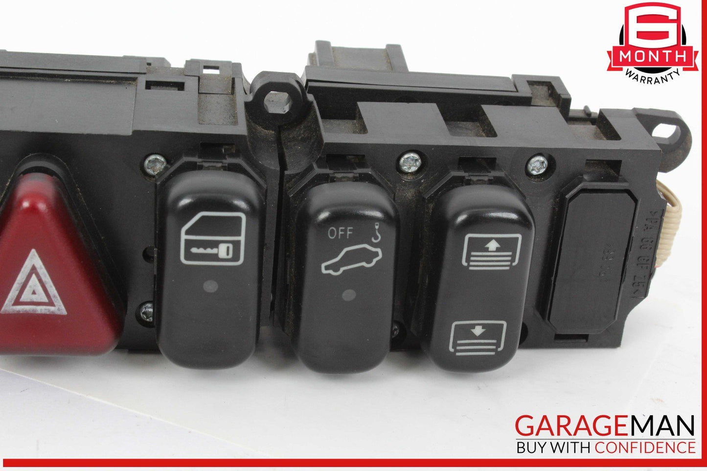 03-06 Mercedes W215 CL55 AMG Center Dashboard Control Switch 2208216558 OEM