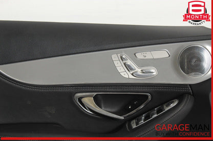 15-18 Mercedes W205 C300 C350e Front Left Side Interior Door Panel OEM