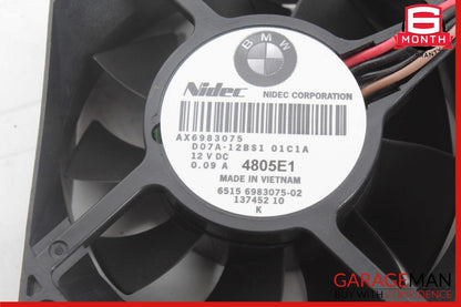 11-21 BMW i3 I01 Hybrid 528i Cooling Fan Audio Amplifier Control Module OEM