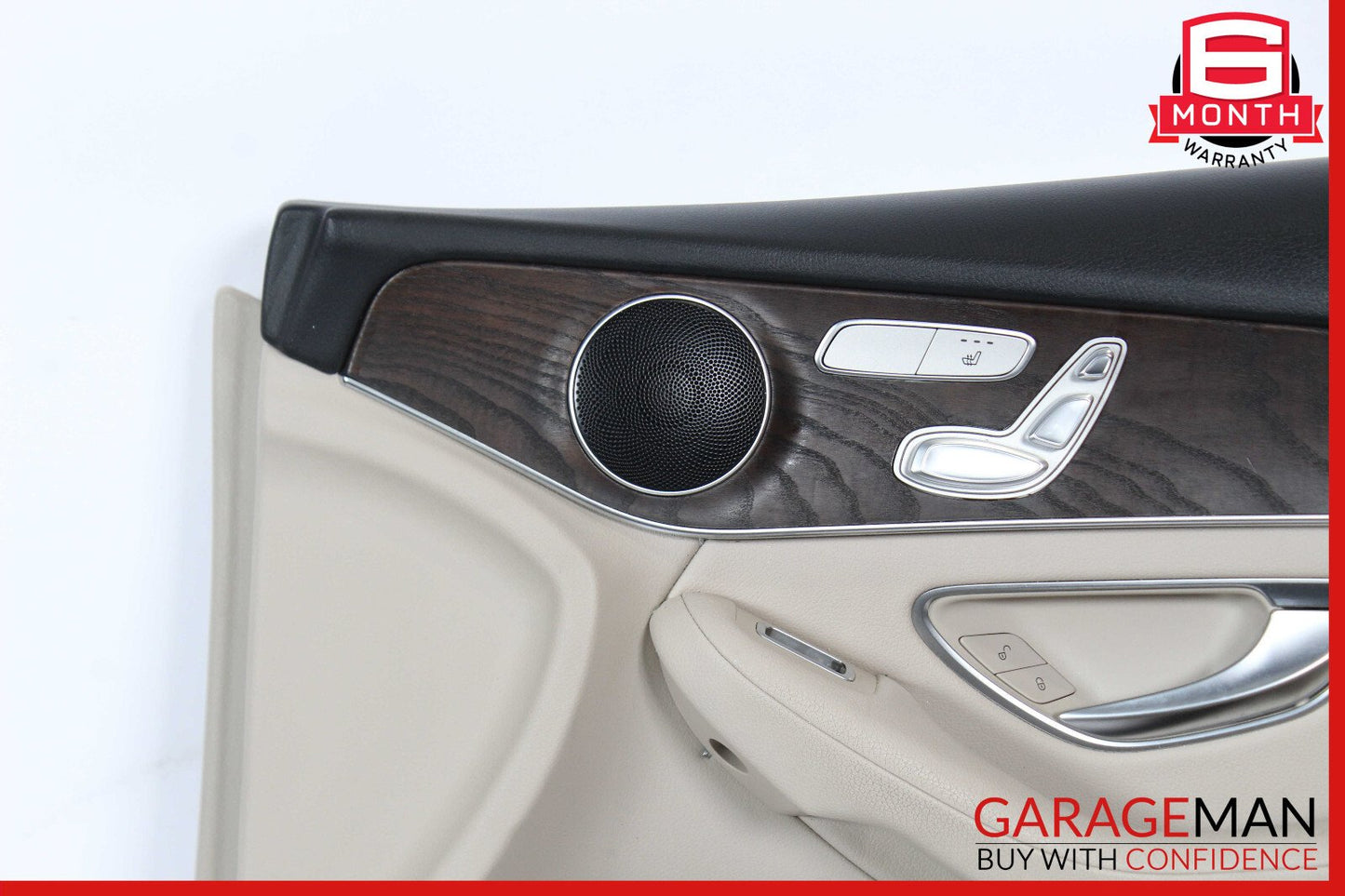 16-19 Mercedes X253 GLS300 Front Right Side Interior Door Trim Panel OEM