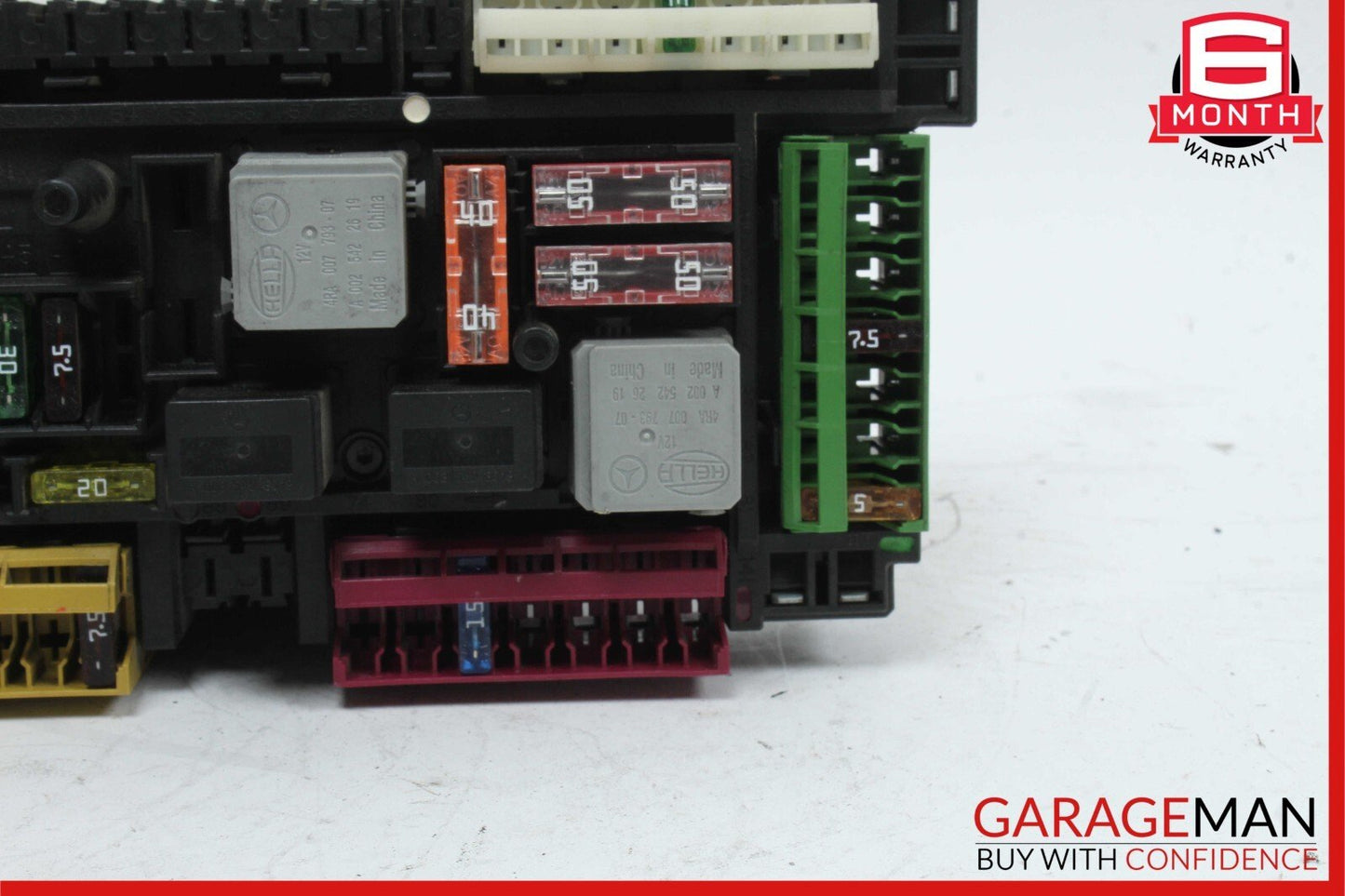 12-14 Mercedes W204 C250 C350 C63 AMG Rear SAM Fuse Box Relay Module Assembly