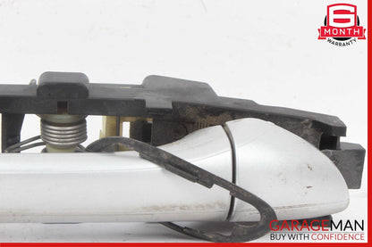 05-07 Mercedes W203 C320 C230 Rear Right Exterior Door Handle Silver OEM
