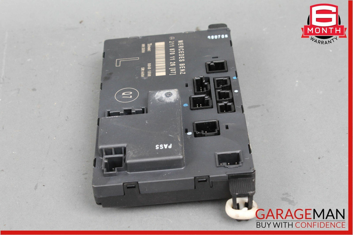 03-09 Mercedes W211 E550 E350 Front Left Driver Side Door Control Module Unit
