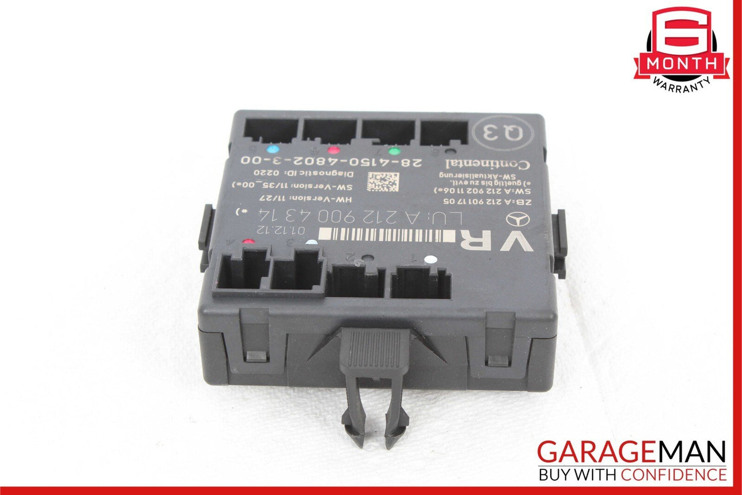 08-18 Mercedes W212 E63 AMG E350 SLK250 Front Right Side Door Control Module OEM