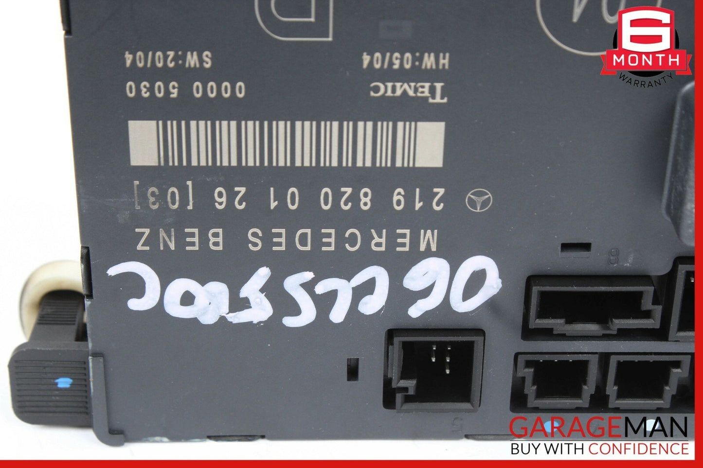 06-11 Mercedes W219 CLS500 Front Right Side Door Computer Control Module OEM