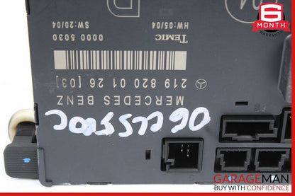 06-11 Mercedes W219 CLS500 Front Right Side Door Computer Control Module OEM