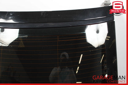 12-18 Audi A7 Rear Trunk Lid Tailgate Liftgate Tail Gate Shell Panel Assy Black
