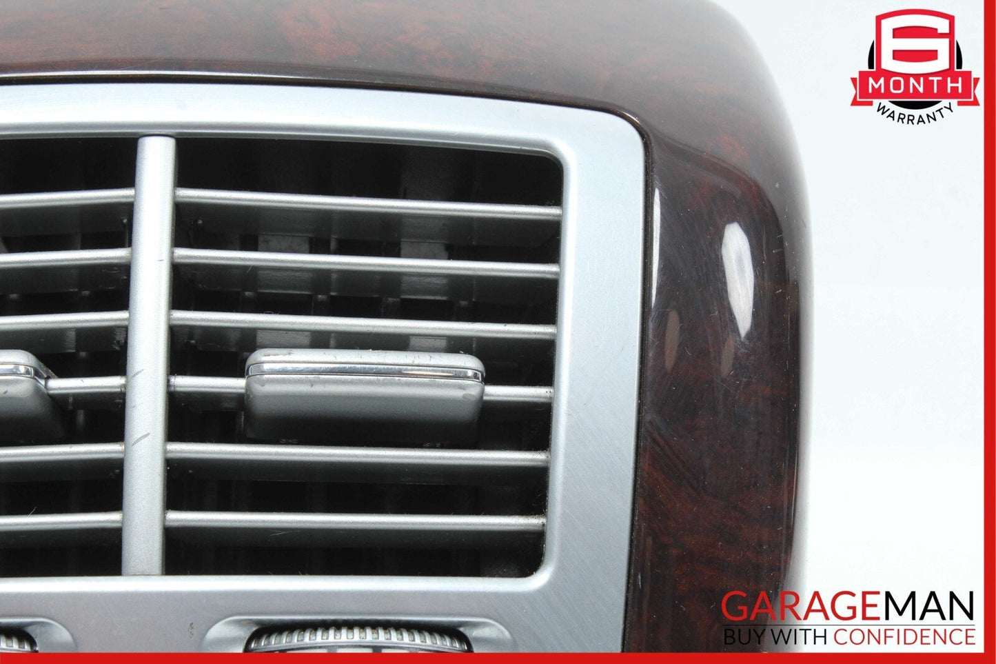 07-13 Mercedes W221 S550 S350 Rear Center Console AC A/C Air Vent Trim Assembly