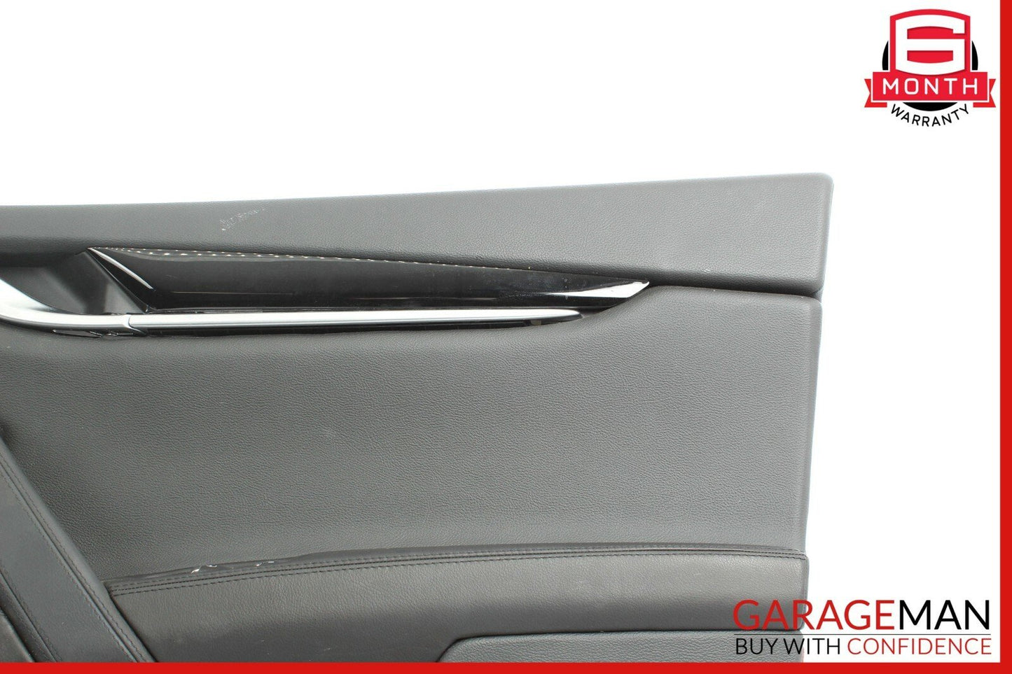 14-17 Maserati Ghibli Front Right Passenger Side Interior Door Panel Cover Black
