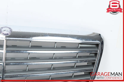 07-09 Mercedes W211 E350 E500 Front Center Bumper Grill Grille Trim Cover Panel