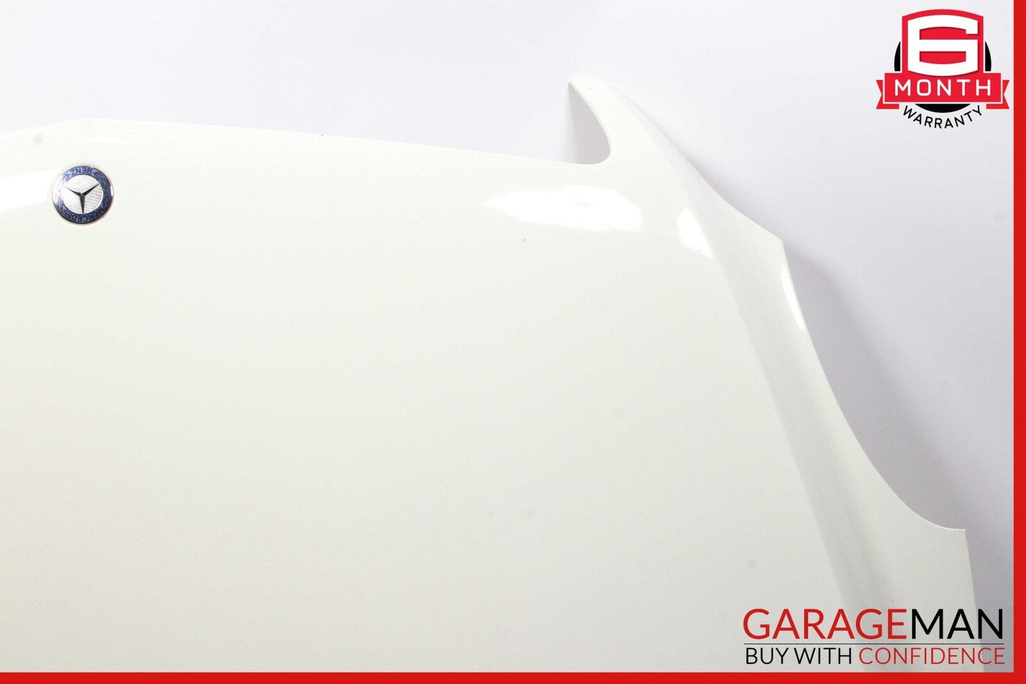 06-10 Mercedes W251 R500 4MATIC Front Hood Bonnet Panel Assembly White OEM