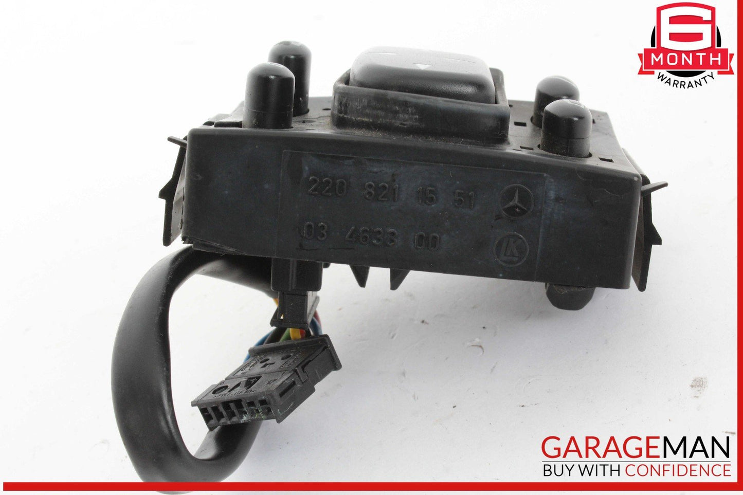 00-06 Mercedes W215 CL500 Side Rear View Mirror Adjust Switch Button