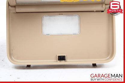 07-13 Mercedes W221 S550 S600 S450 Rear Upper Overhead Vanity Mirror Brown
