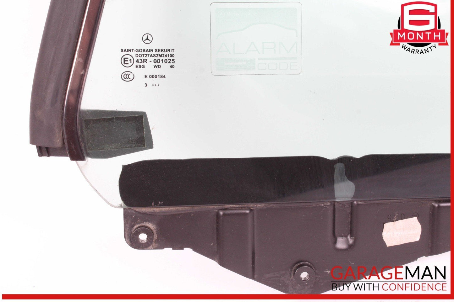 03-12 Mercedes R230 SL500 SL55 AMG Rear Left Side Quarter Window Glass OEM