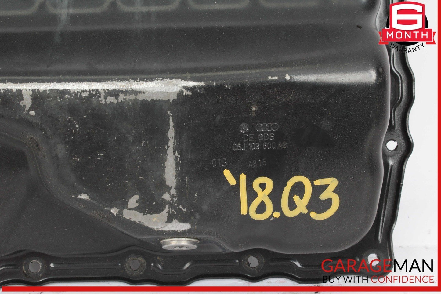 15-18 Audi Q3 Lower Engine Oil Pan Sump 06J103600AG OEM