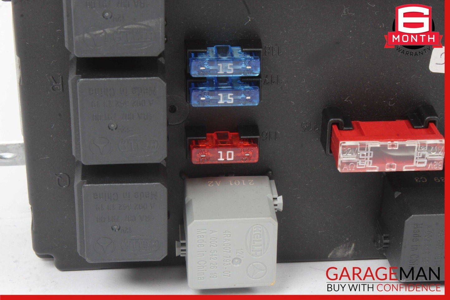 10-13 Mercedes W221 S550 S500 S65 AMG Rear Sam Fuse Box Relay Module Control