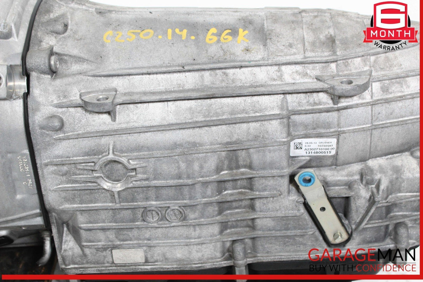 12-15 Mercedes W204 C250 7G Tranny Automatic Transmission Assy 722.997 OEM 66k