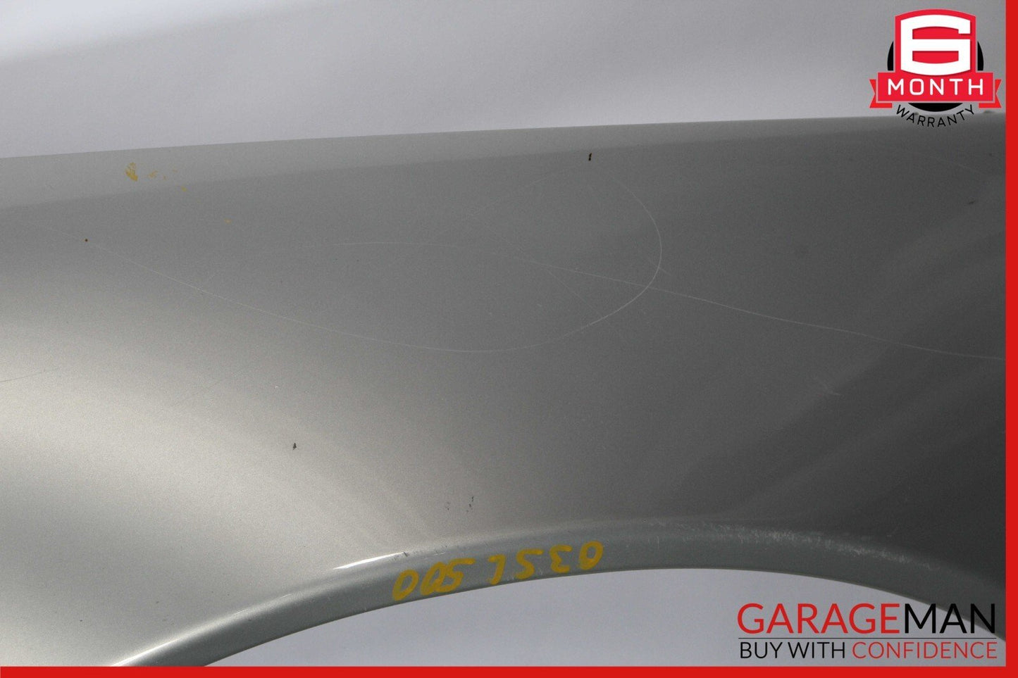 03-08 Mercedes R230 SL500 SL600 Front Left Side Wing Fender Panel Assy Silver